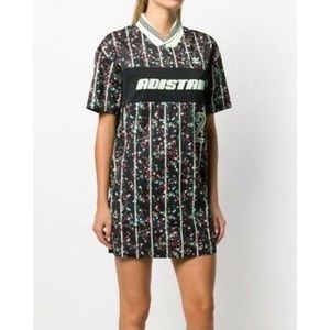 Adidas Original Adistar Floral‎ Sports Dress Size Small Excellent Condition